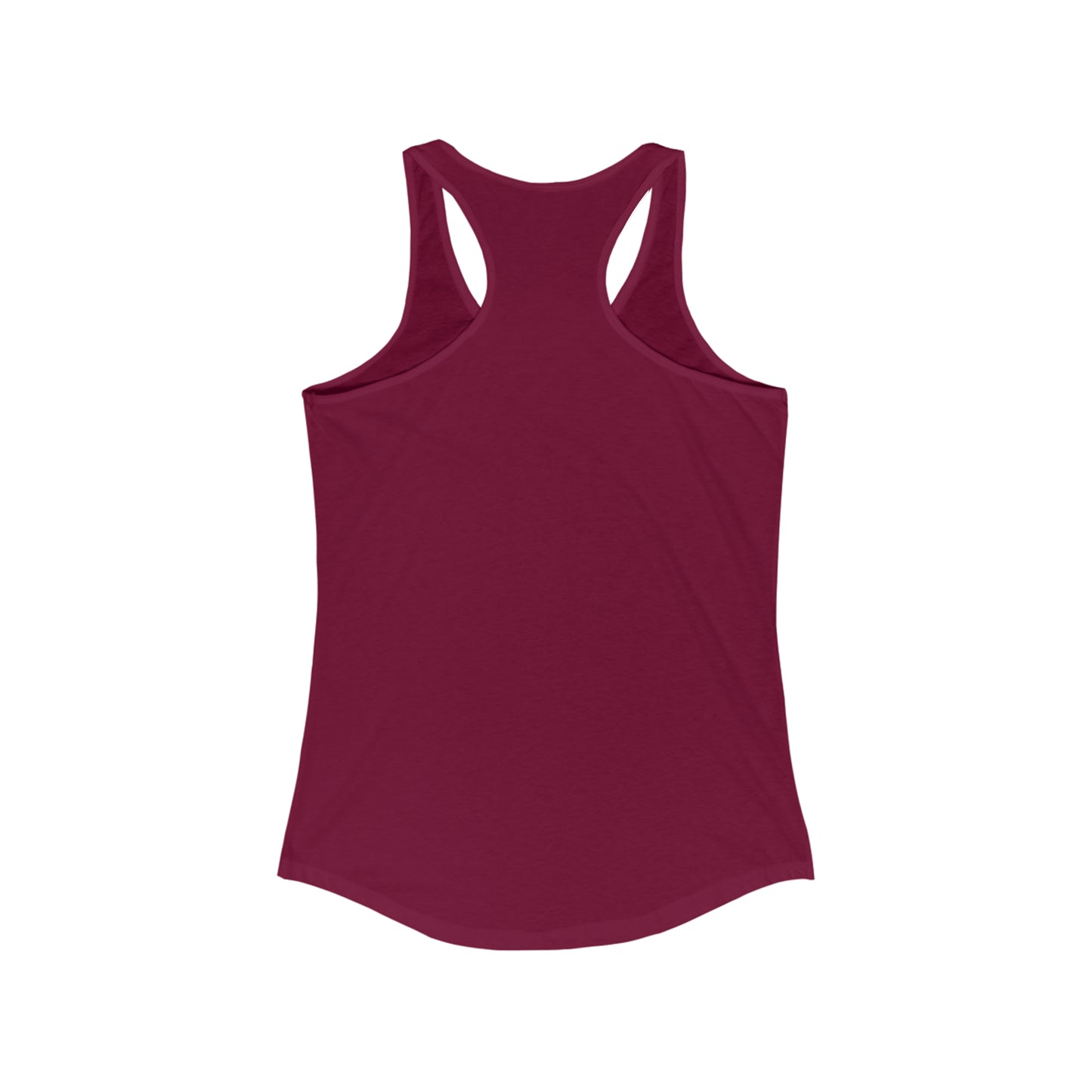 mydogmyshadow Women's Ideal Racerback Tank - front shadow