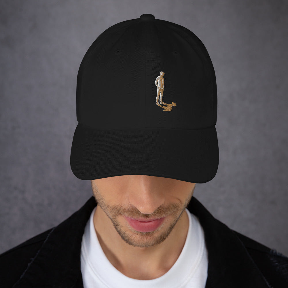 mydogmyshadow Dad hat - front shadow