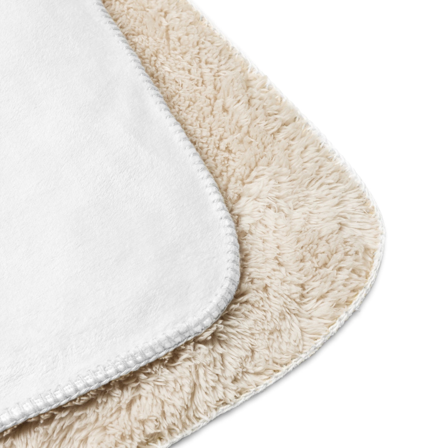 mydogmyshadow Sherpa blanket - white